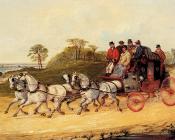 Mail Coaches on an Open Road - 亨利·艾尔肯